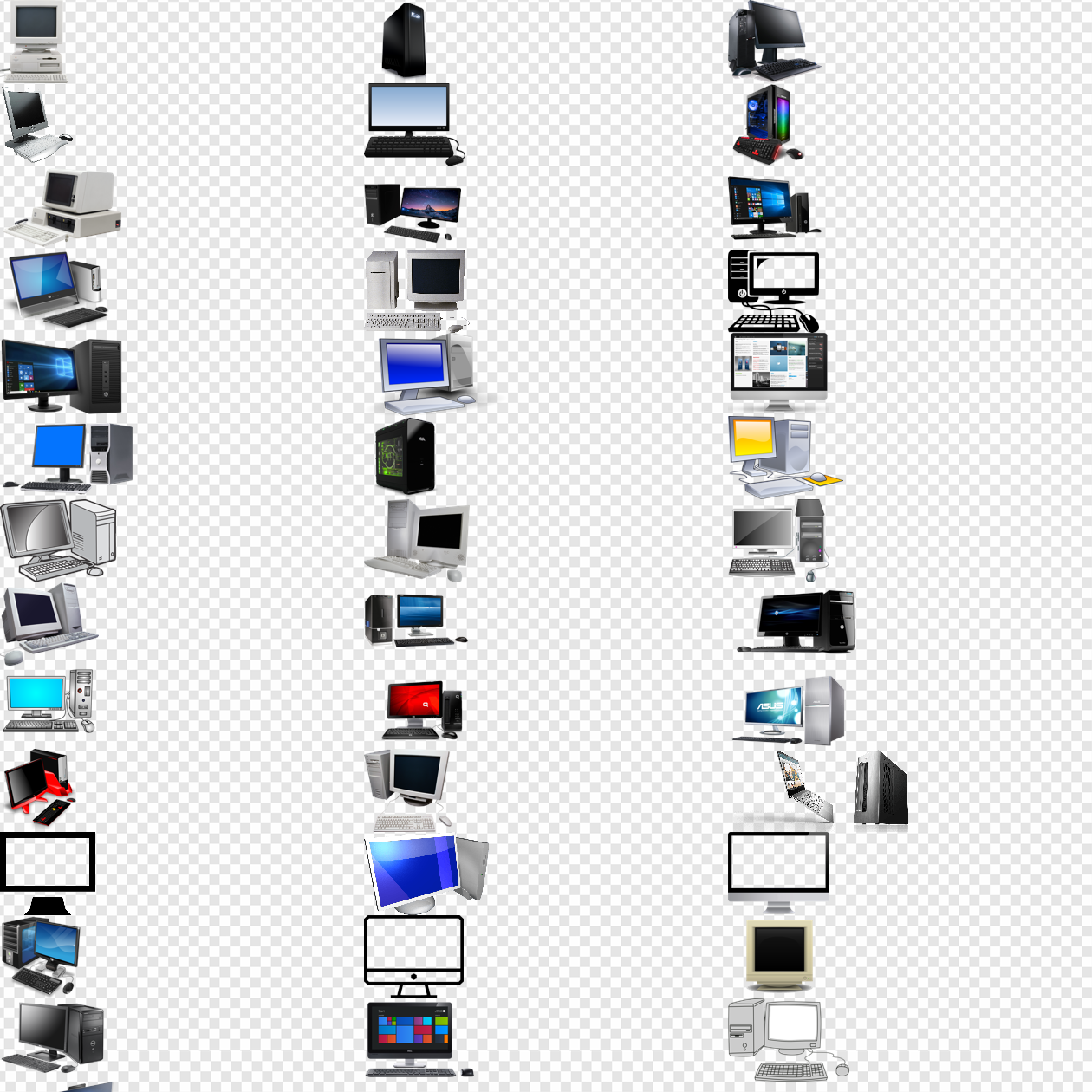 Computer Desktop PC PNG Transparent Images Download - PNG Packs