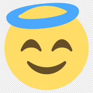 Angel Emoji PNG Transparent Images Download