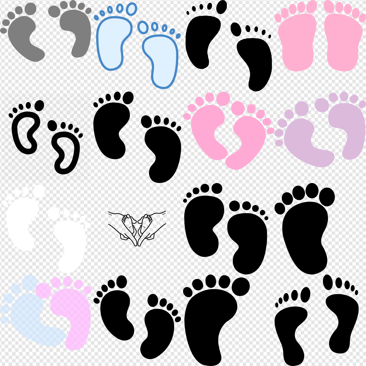 Baby Feet Png Transparent Images Download Png Packs