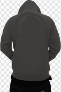 Back Of Black Hoodie PNG Transparent Images Download