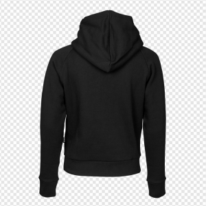 Back Of Black Hoodie PNG Transparent Images Download