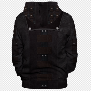 Back Of Black Hoodie PNG Transparent Images Download