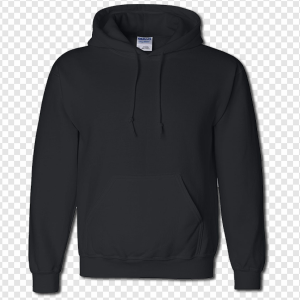 Back Of Black Hoodie PNG Transparent Images Download