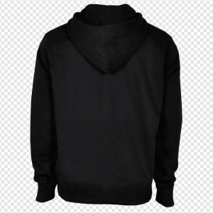 Back Of Black Hoodie PNG Transparent Images Download