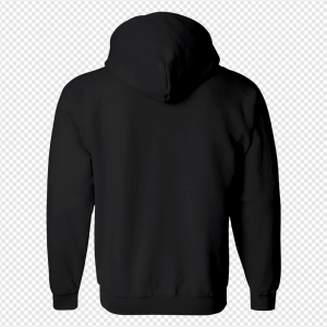 Back Of Black Hoodie PNG Transparent Images Download