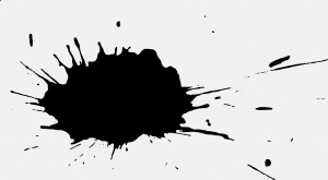 Black Paint Splatter PNG Transparent Images Download