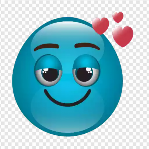 Blue Emoji Meme PNG Transparent Images Download
