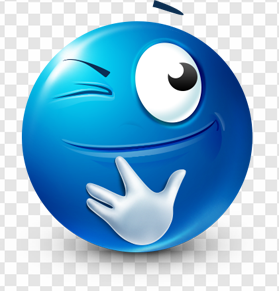 Blue Emoji Meme PNG Transparent Images Download