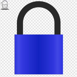 Blue Lock PNG Transparent Images Download