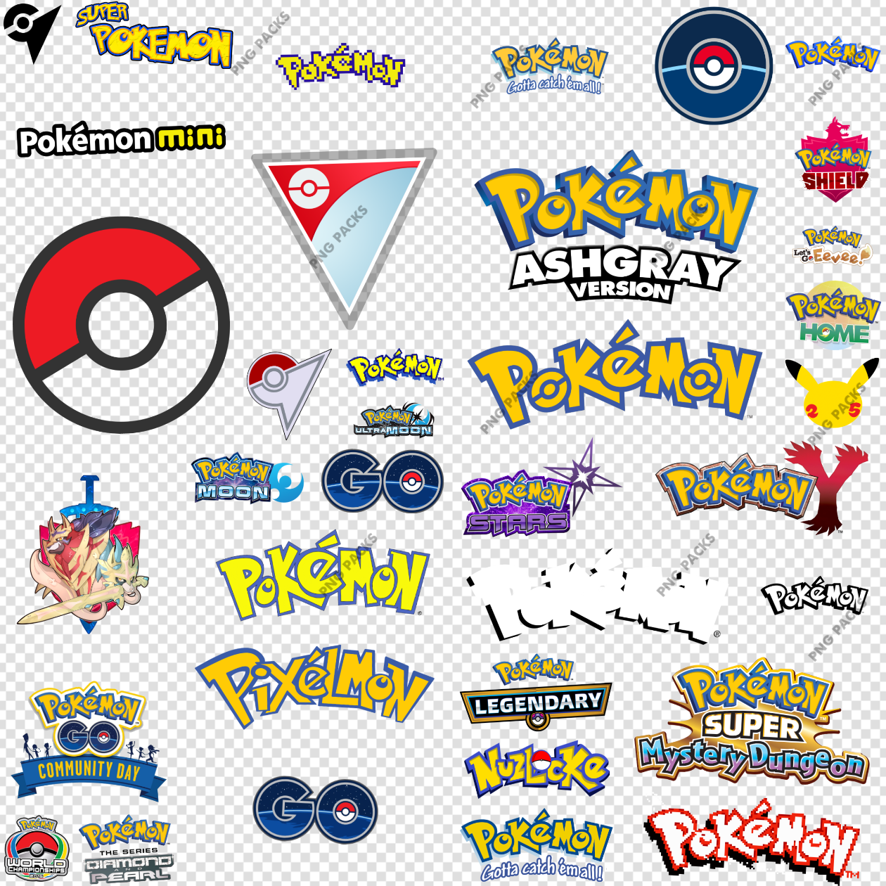 I was thinking yesterday of a Pokemon game with a more mature theme, so I  made some logos. Based off of Shin Megami Tensei. Uses the Pokemon logo  made by u/pipcard. :