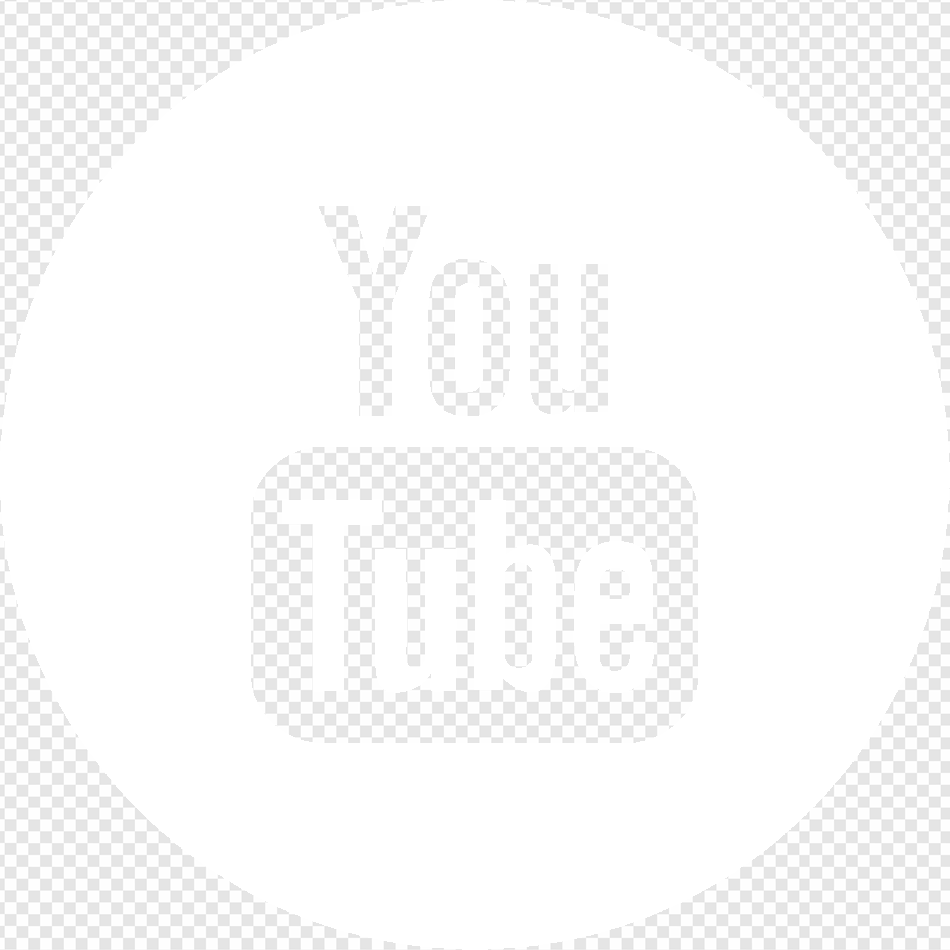 youtube logo png white