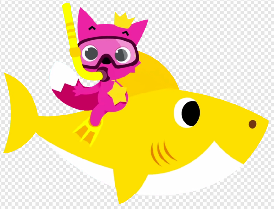 Baby Shark PNG Transparent Images Free Download, Vector Files