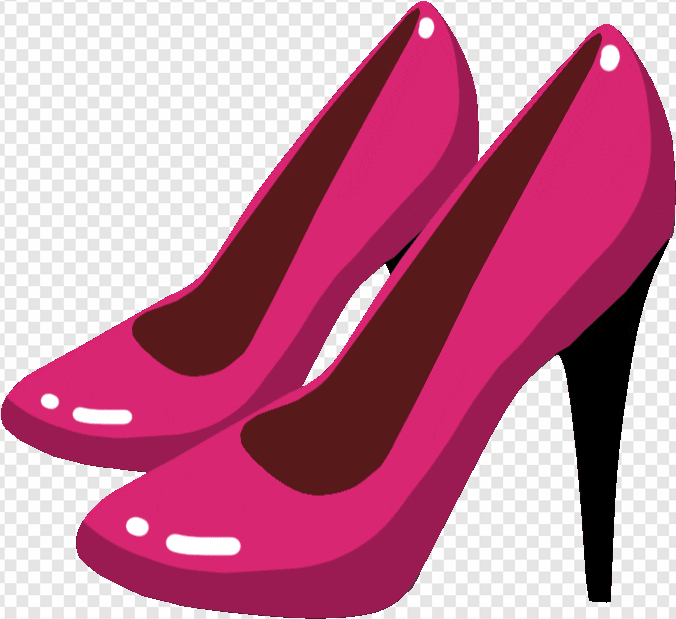Download Black Red High Heels Clipart Png Photo