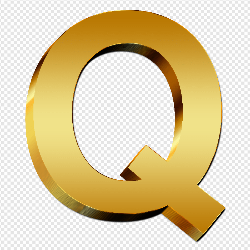Q Letter PNG Transparent Images Download - PNG Packs